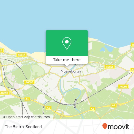 The Bistro, Ladywell Way Musselburgh Musselburgh EH21 6 map