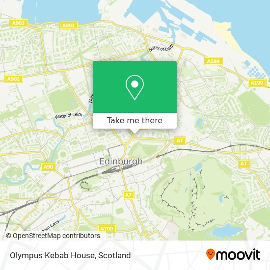 Olympus Kebab House map