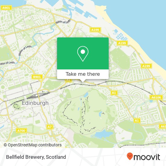 Bellfield Brewery map