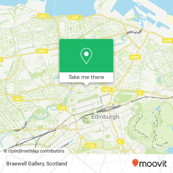 Braewell Gallery map