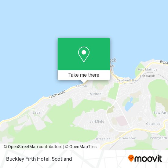 Buckley Firth Hotel map