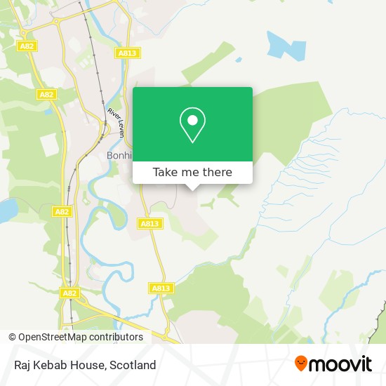 Raj Kebab House map