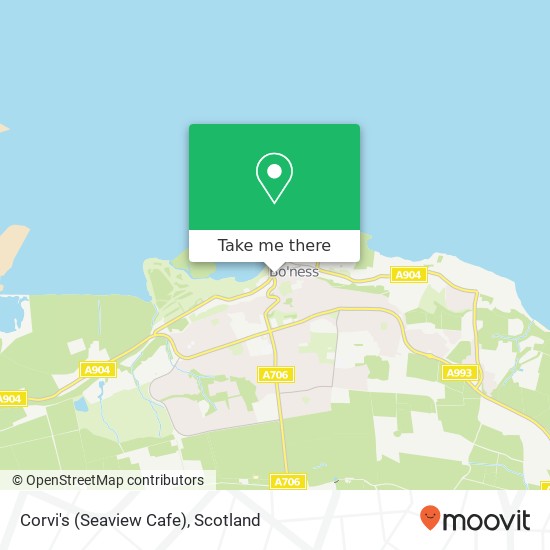 Corvi's (Seaview Cafe), 5 Seaview Place Bo'Ness Bo'Ness EH51 0AJ map