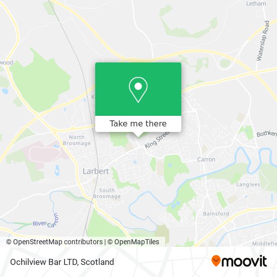 Ochilview Bar LTD map