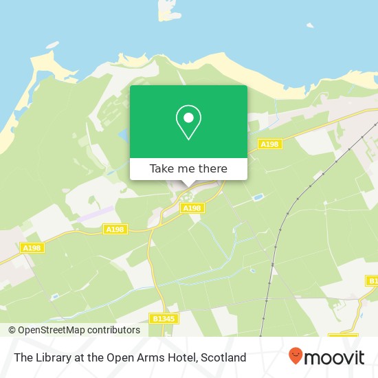 The Library at the Open Arms Hotel, Dirleton Road Dirleton North Berwick EH39 5 map