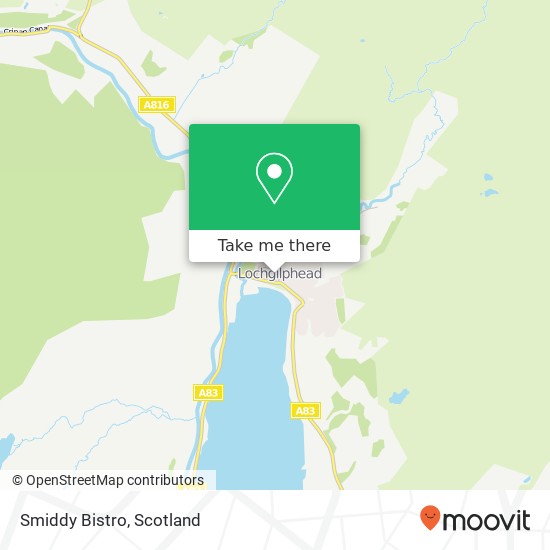 Smiddy Bistro, Smithy Lane Lochgilphead Lochgilphead PA31 8 map