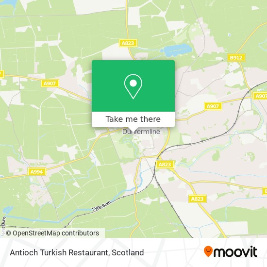 Antioch Turkish Restaurant map