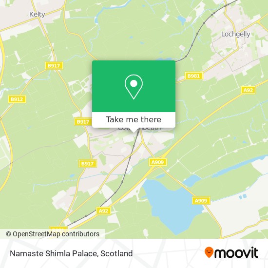 Namaste Shimla Palace map