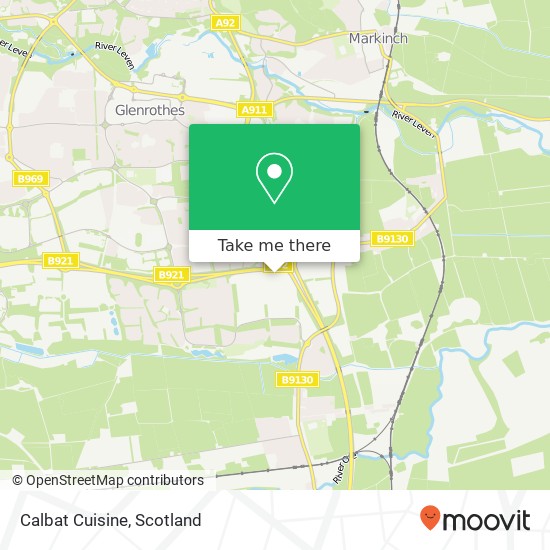 Calbat Cuisine, Glenrothes Glenrothes KY7 4 map