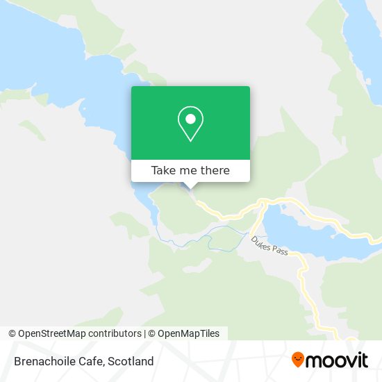 Brenachoile Cafe map