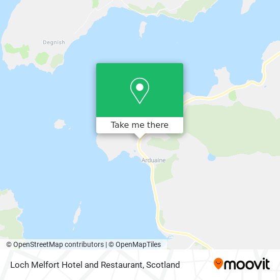 Loch Melfort Hotel and Restaurant map