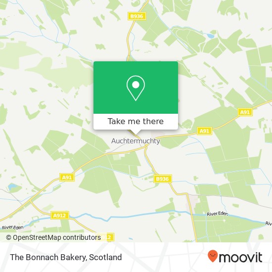 The Bonnach Bakery, 14 Kilnheugh Auchtermuchty Cupar KY14 7 map