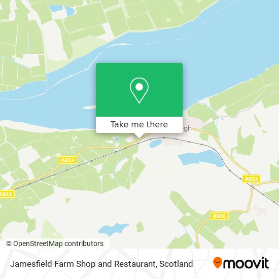 Jamesfield Farm Shop and Restaurant map