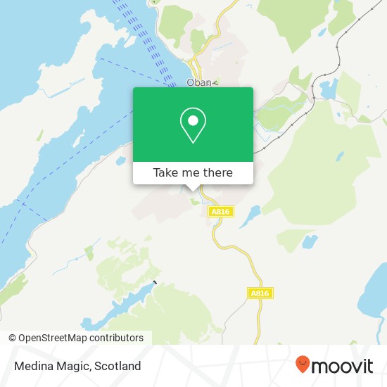 Medina Magic, Soroba Oban PA34 4 map