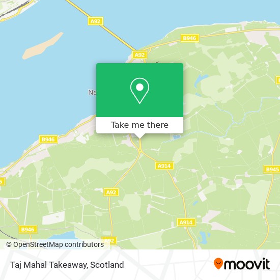 Taj Mahal Takeaway map