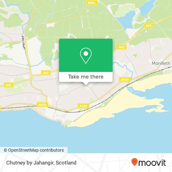 Chutney by Jahangir, Nursery Road Broughty Ferry Dundee DD5 3 map