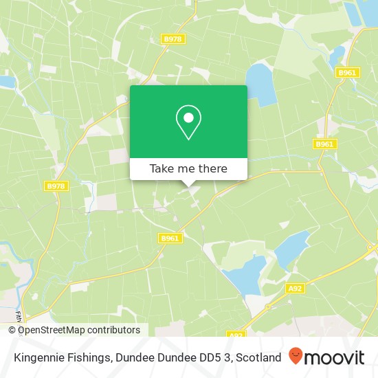 Kingennie Fishings, Dundee Dundee DD5 3 map
