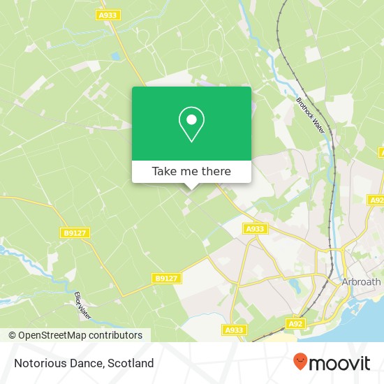 Notorious Dance, Arbroath Arbroath DD11 2 map