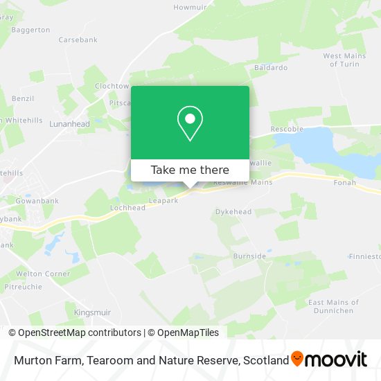 Murton Farm, Tearoom and Nature Reserve map
