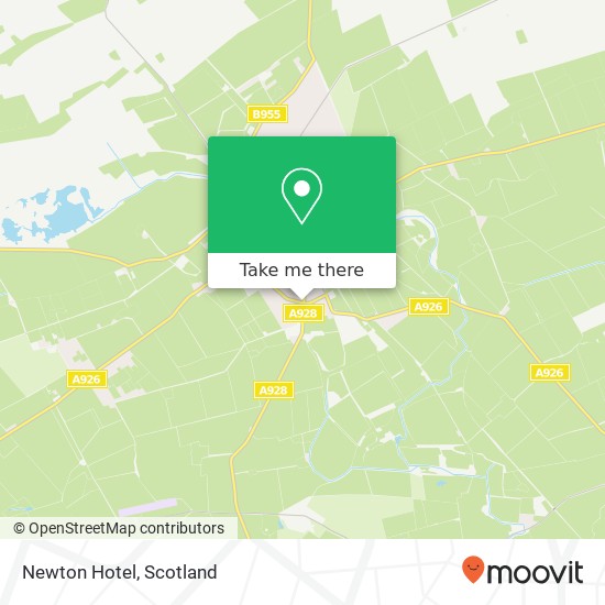 Newton Hotel map