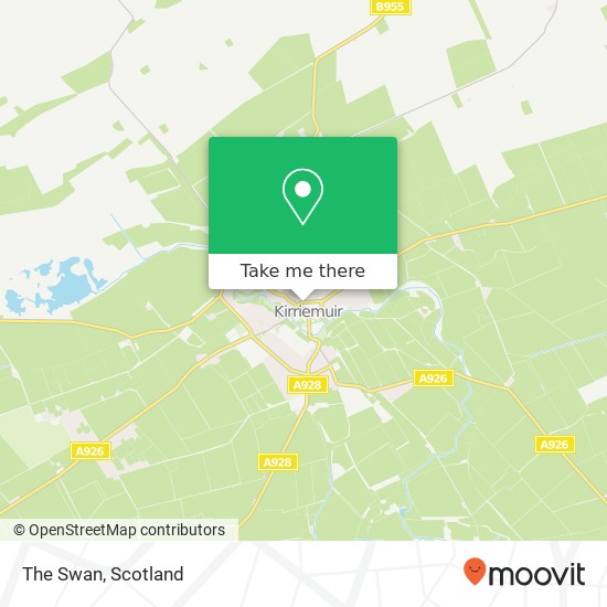 The Swan, 2A St Malcolm's Wynd Kirriemuir Kirriemuir DD8 4 map