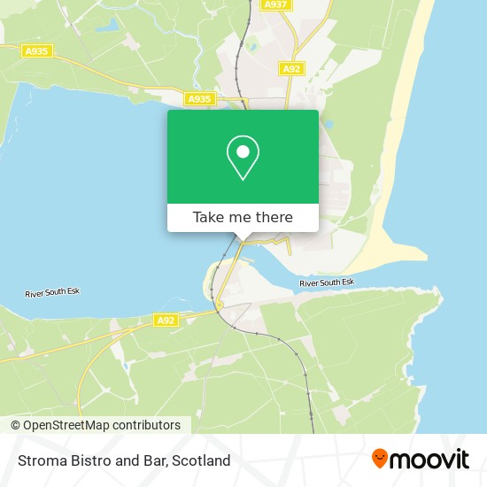 Stroma Bistro and Bar map