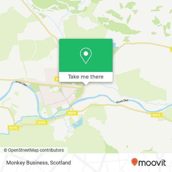 Monkey Business, 1 Station Square Aboyne Aboyne AB34 5 map