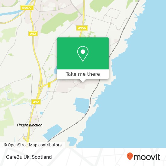 Cafe2u Uk, Creel Drive Cove Aberdeen AB12 3BU map