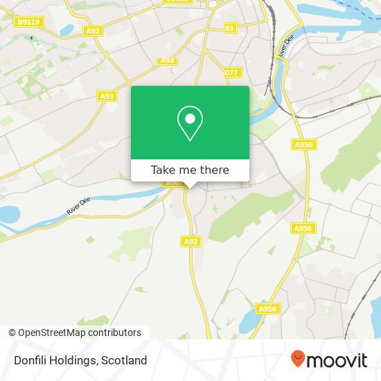 Donfili Holdings, 53 Gardner Crescent Aberdeen Aberdeen AB12 5TT map