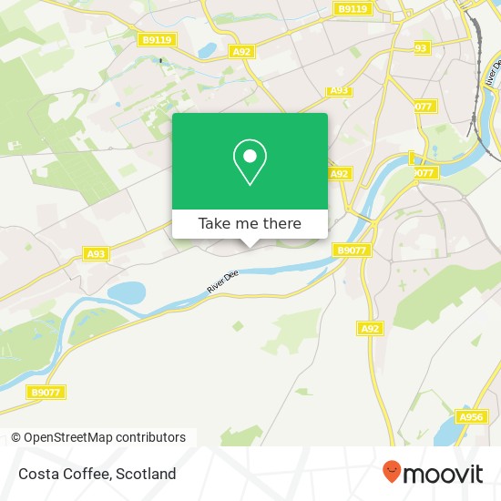 Costa Coffee, Garthdee Road Aberdeen Aberdeen AB10 7AR map