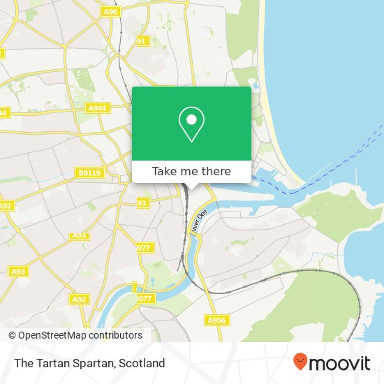 The Tartan Spartan, 44 Palmerston Road Aberdeen Aberdeen AB11 5 map