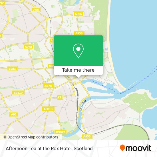 Afternoon Tea at the Rox Hotel map