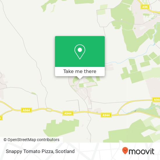 Snappy Tomato Pizza, Kingswells Aberdeen AB15 8 map