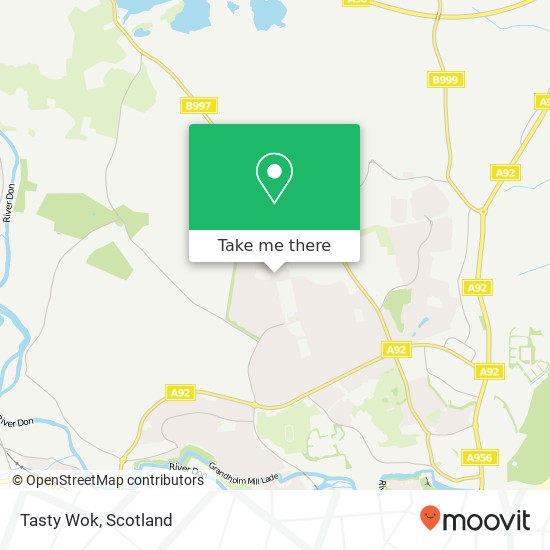 Tasty Wok, Jesmond Drive Aberdeen Aberdeen AB22 8 map