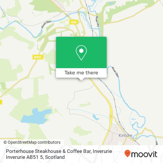 Porterhouse Steakhouse & Coffee Bar, Inverurie Inverurie AB51 5 map