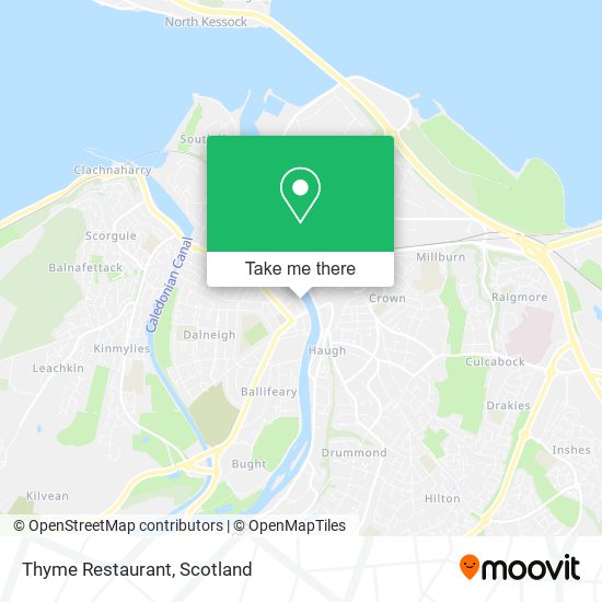 Thyme Restaurant map