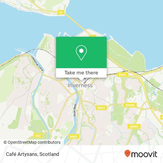 Café Artysans, 7 Strothers Lane Inverness Inverness IV1 1PN map