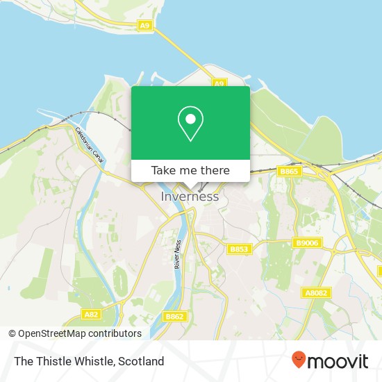 The Thistle Whistle map