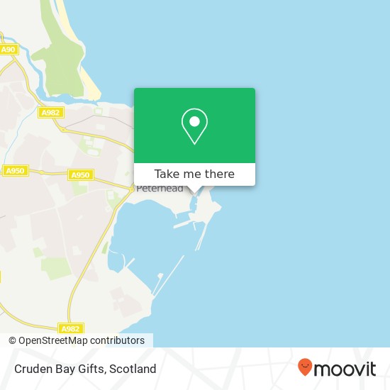 Cruden Bay Gifts, Bridge Street Peterhead Peterhead AB42 1DH map