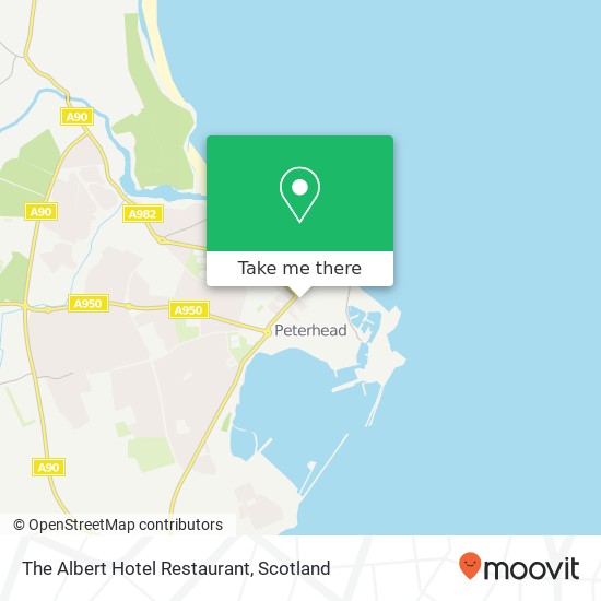 The Albert Hotel Restaurant, 75 Queen Street Peterhead Peterhead AB42 1 map