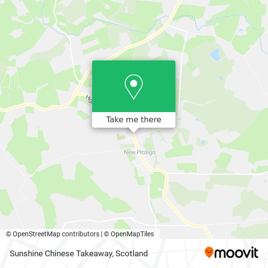 Sunshine Chinese Takeaway map