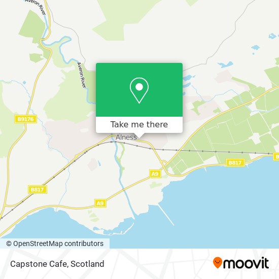 Capstone Cafe map