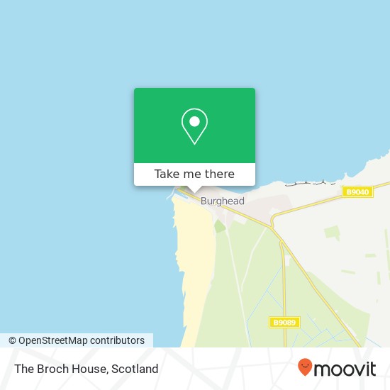 The Broch House, Grant Street Burghead Elgin IV30 5TX map