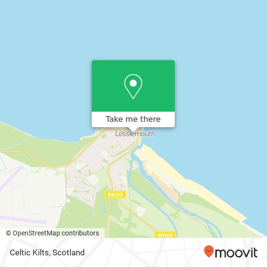 Celtic Kilts, 29 Queen Street Lossiemouth Lossiemouth IV31 6 map