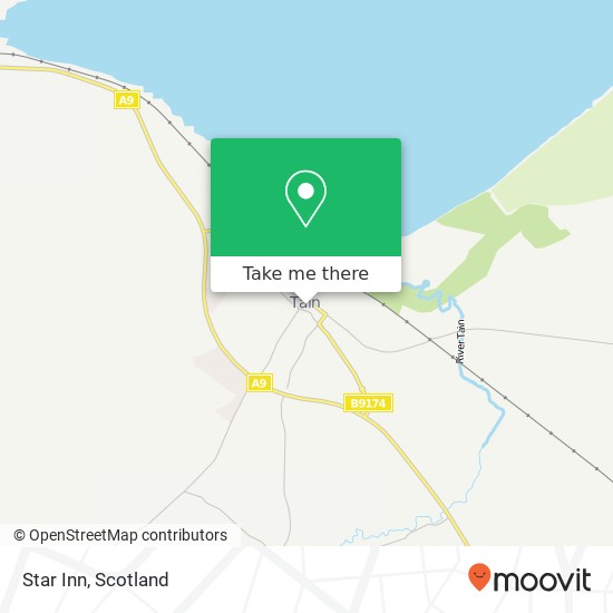 Star Inn map