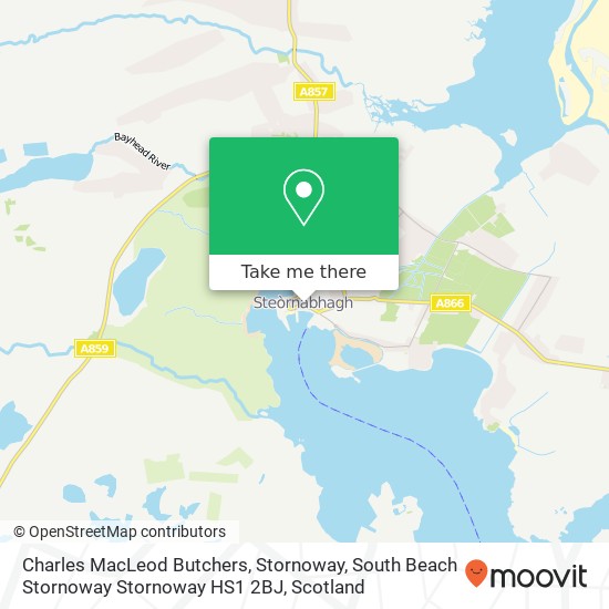 Charles MacLeod Butchers, Stornoway, South Beach Stornoway Stornoway HS1 2BJ map