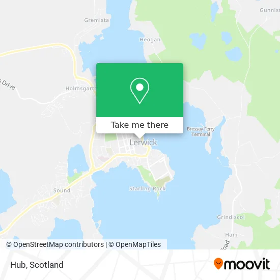 Hub map