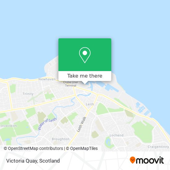 Victoria Quay map
