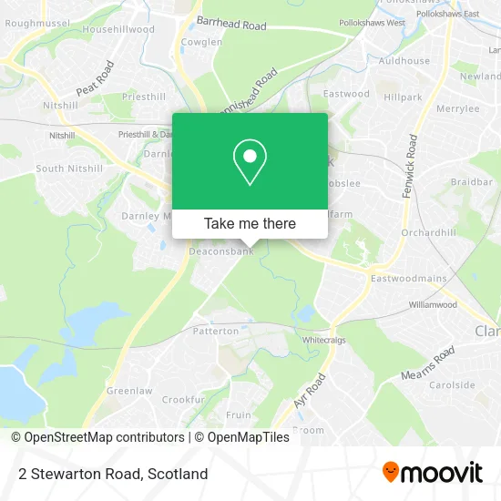 2 Stewarton Road map