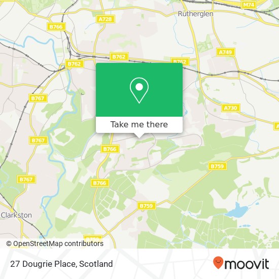27 Dougrie Place map